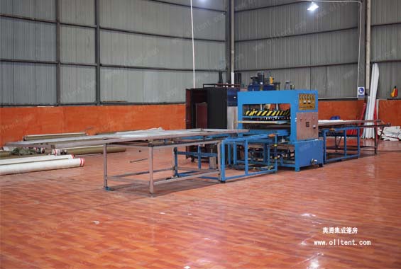 布車間生產機器